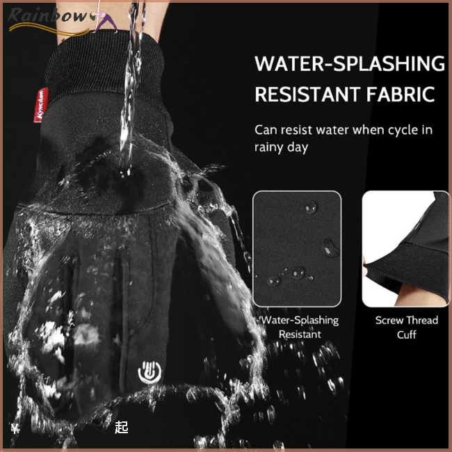[COD]Găng tay phượt, găng tay thể thao chống lạnh mùa đông cho nam, chống nước, chống gió, giữ ấm, màn hình cảm ứng có thể trang bị cho nam và nữ