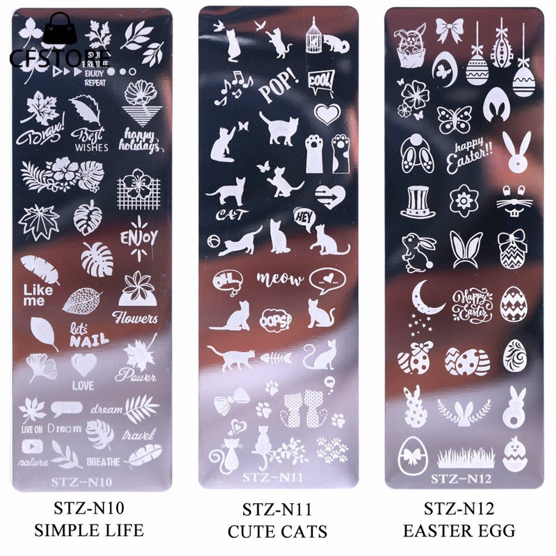 Bảng họa tiết hoa đẹp mắt dùng in trang trí móng tay