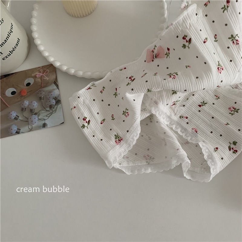 Quần Lót cotton Lưng Vừa Kháng Khuẩn Dễ Thương Cho Bạn Gái