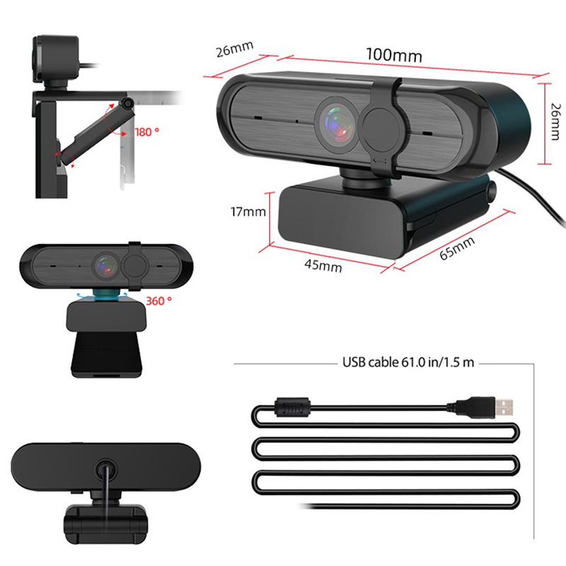 Webcam 1080p Kèm Micro Dùng Để Chơi Game | BigBuy360 - bigbuy360.vn