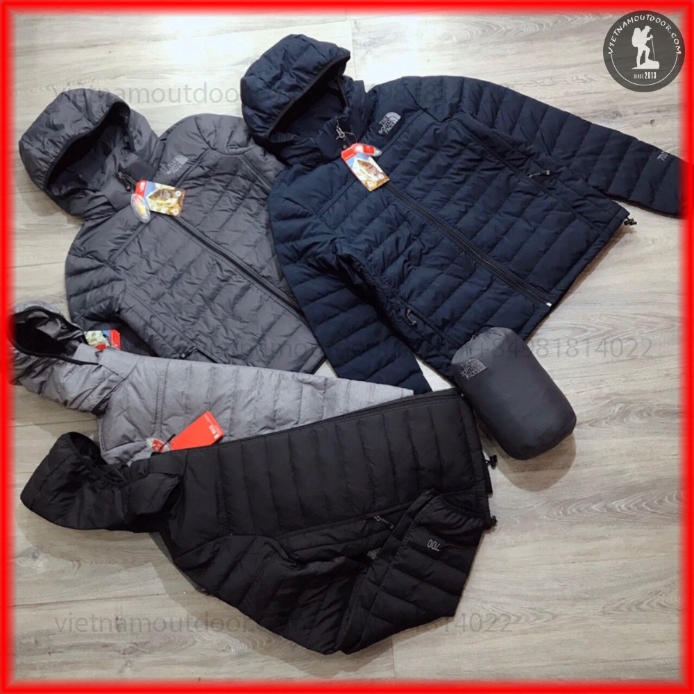 Áo Khoác Lông Vũ Cho Nữ The North Face Siêu Nhẹ - Áo Phao Có Thể Gấp Gọn Thành Túi Nhỏ