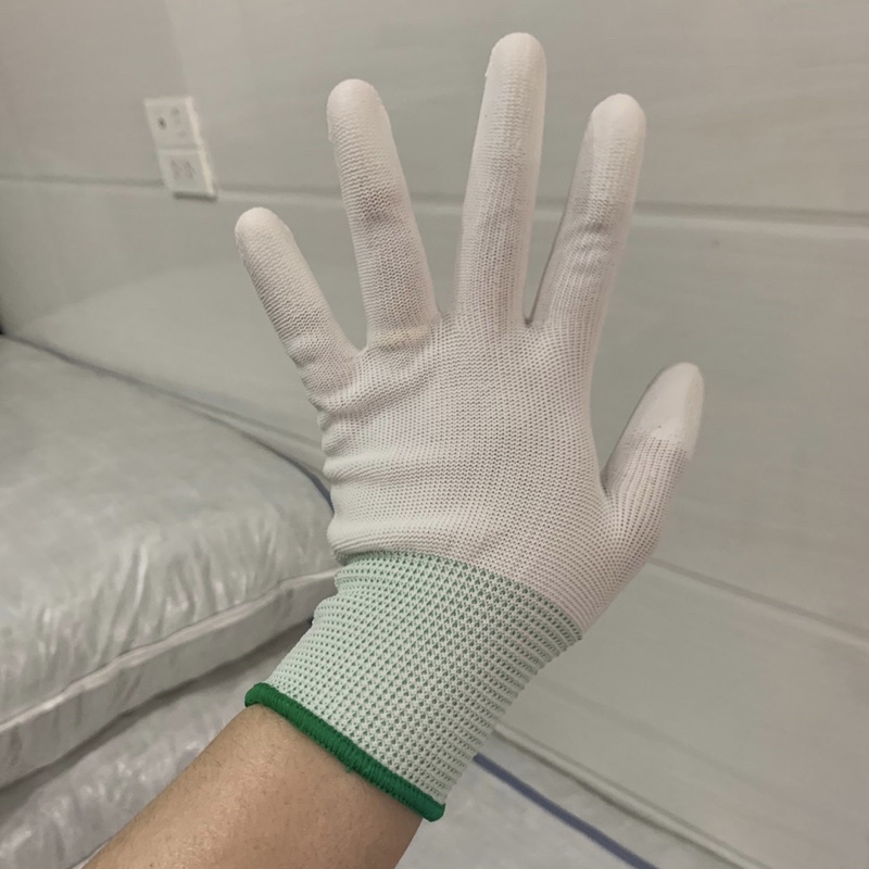 Găng tay bảo hộ lao động bằng nylon PU bền bỉ