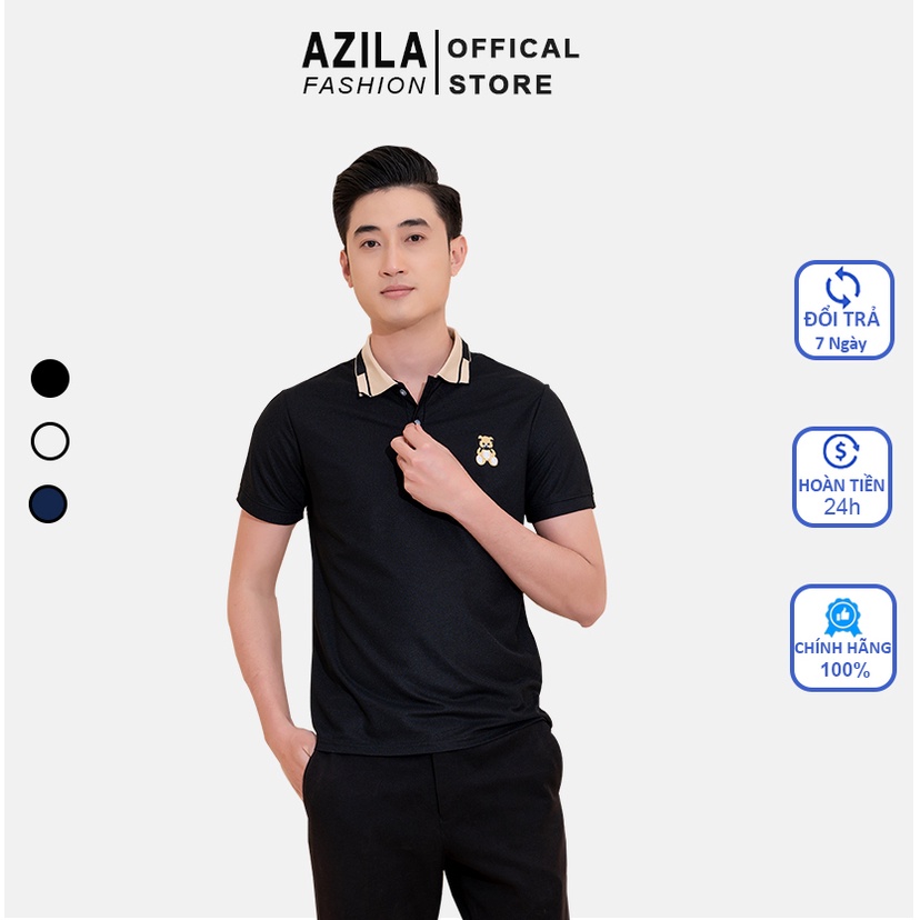 Áo Polo Nam Cổ Bẻ Chất Liệu Cá Sấu Thêu Logo Trước Ngực Phong Cách Trẻ Trung Năng Động - AC155