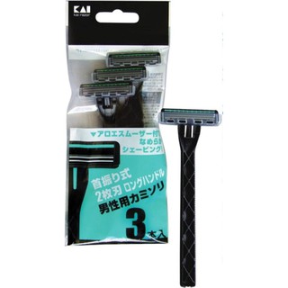 Set ( 3,5) Dao Cạo 2 Lưỡi Kép KAI Nhật Bản