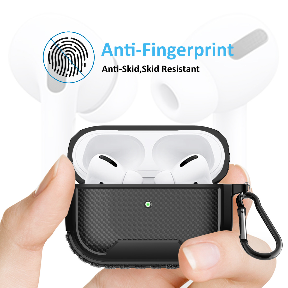 Vỏ bọc hộp sạc tai nghe chống sốc cho Apple Airpods Pro | BigBuy360 - bigbuy360.vn