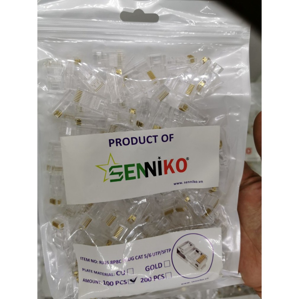 Hạt mang SENNIKO đồng nguyên chất