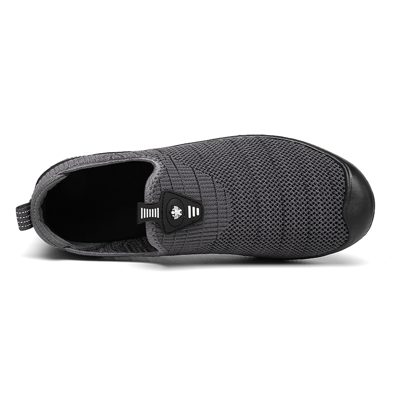 TA Men's shoes mesh lazy shoes casual shoes cloth shoes breathable non-slip black driving shoes