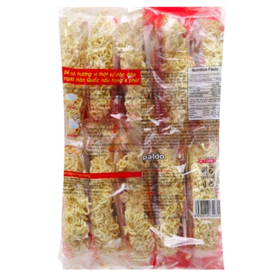 MÌ KORENO JUMBO HÀN QUỐC 1KG VỊ GÀ/ TÔM/ BÒ CAY/ KIM CHI/NẤM