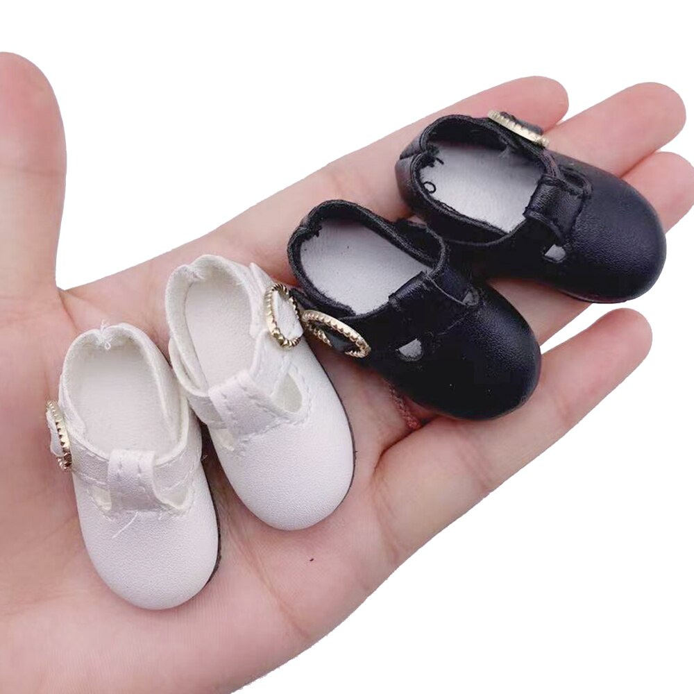 1 Đôi Giày Mini Dễ Thương Cho Búp Bê BJD Và 15Cm 4.6*2.0cm