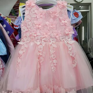 Đầm mullet kết hoa rơi cực xinh cho bé