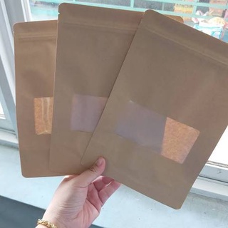 [1kg /1 size] túi zip giấy cửa sổ
