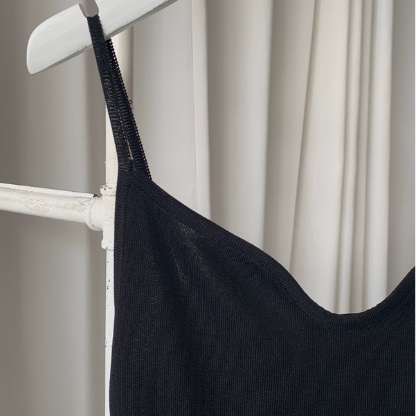 Đầm maxi 2 dây ôm cổ gợn sống - D743 | BigBuy360 - bigbuy360.vn