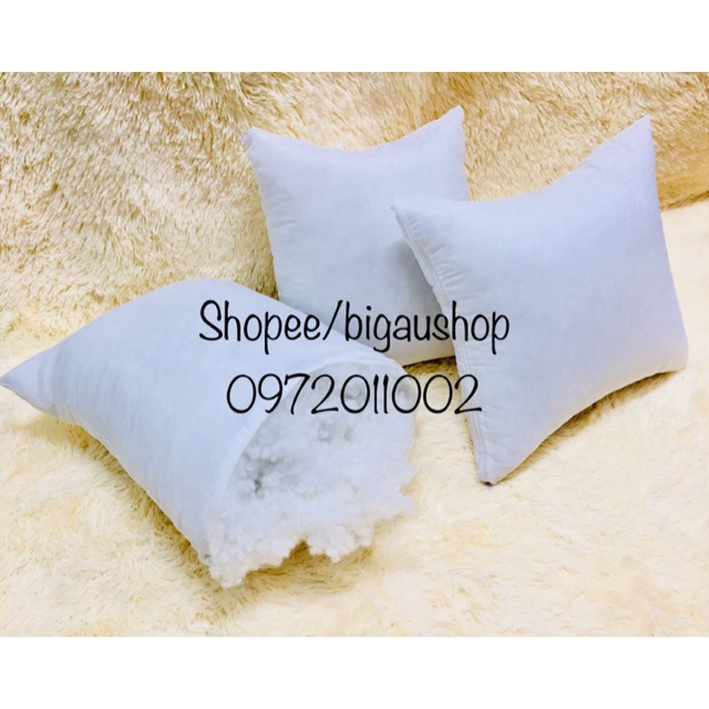 Ruột gối tựa sofa đẹp(bông hạt cao cấp)