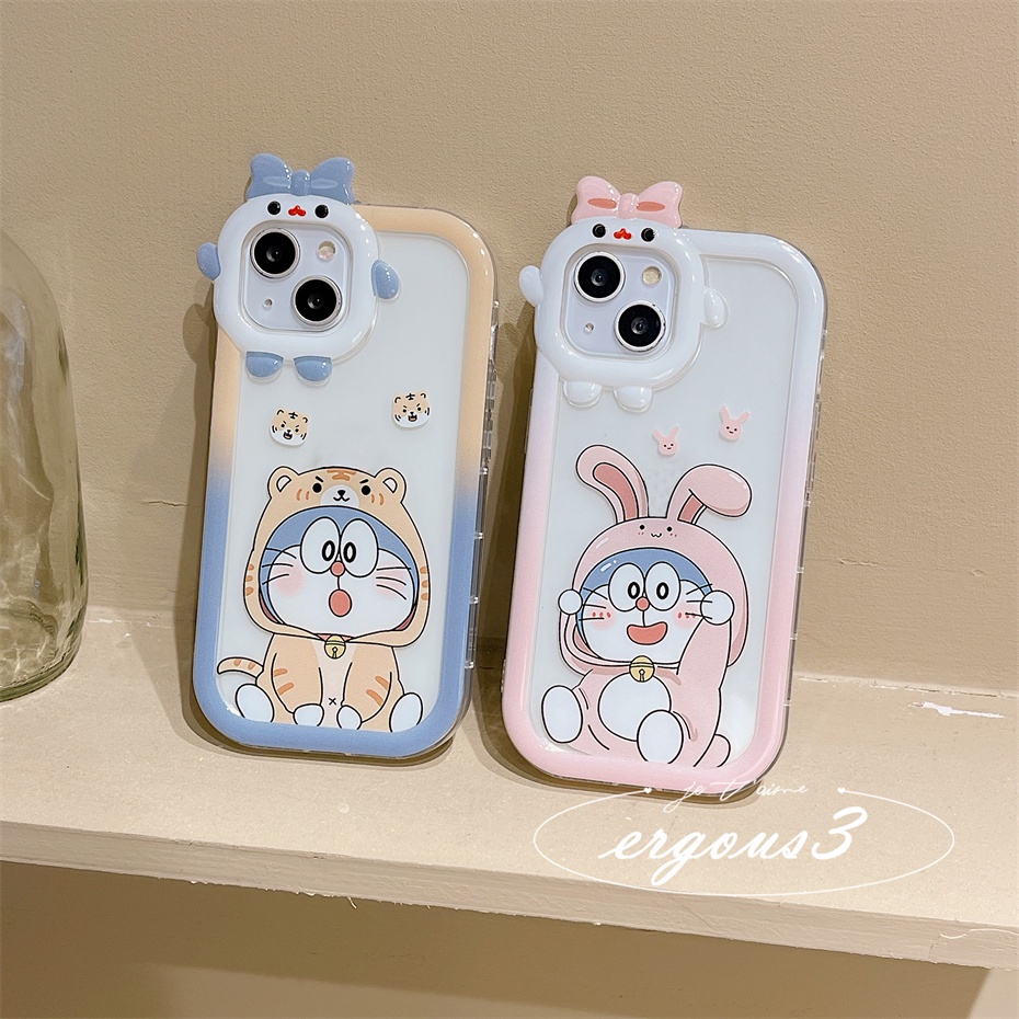 Ốp Điện Thoại Mềm In Hình Doraemon Cho iPhone 14 13 12 11 Pro Max SE2020 X XR Xs Max 7 8 6 6s Plus