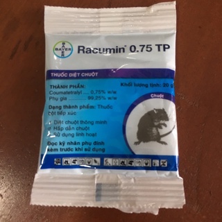 Thuốc diệt chuột Racumin 0.75TP (Gói 20g)
