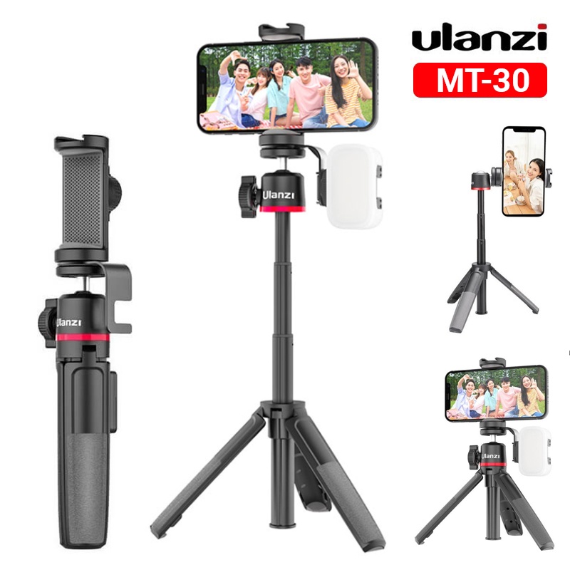 Ulanzi MT30 Extension - Chân máy mini cầm tay cho máy ảnh, điện thoại đa năng All In One