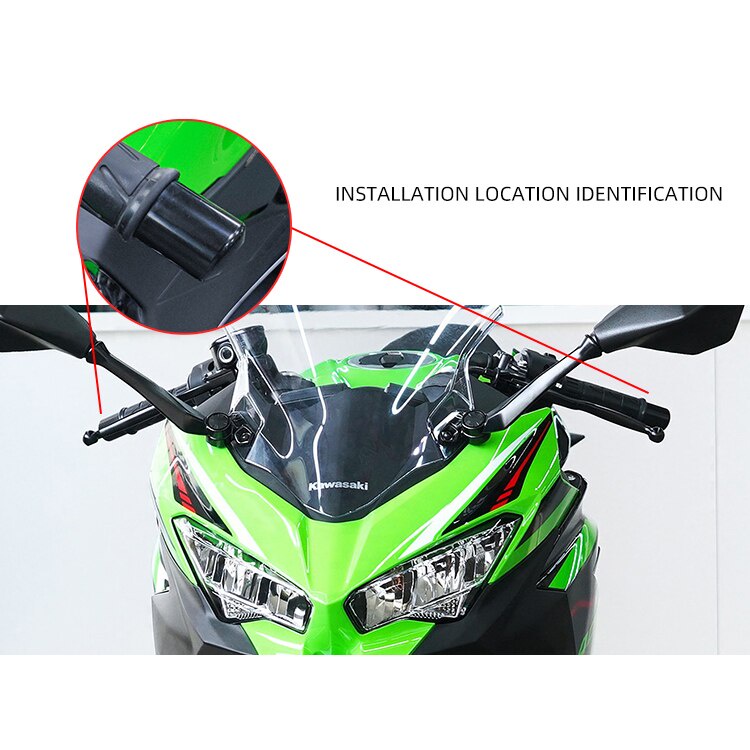 Bảo Vệ Tay Thắng, Tay Côn Spirit Beast L2 Cho Các Dòng Xe Kawasaki