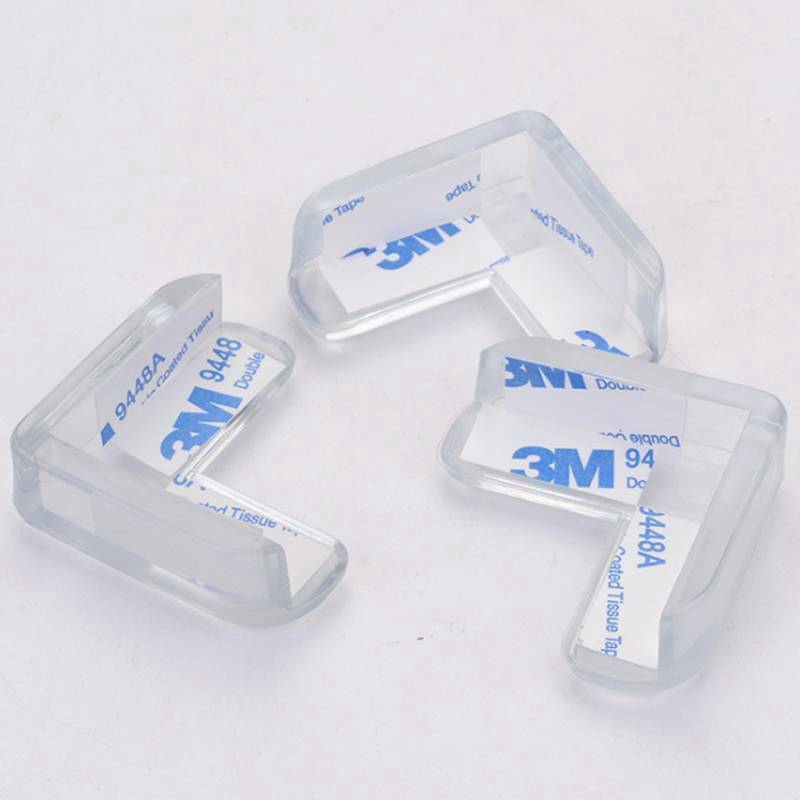 Miếng bọc góc bàn/ ghế/ nội thất trong suốt bảo vệ an toàn cho bé