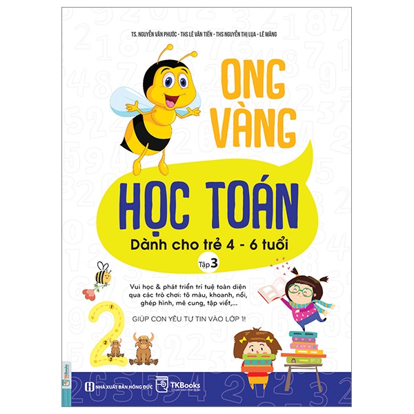Sách Ong Vàng Học Toán Dành Cho Trẻ 4-6 Tuổi - Tập 3