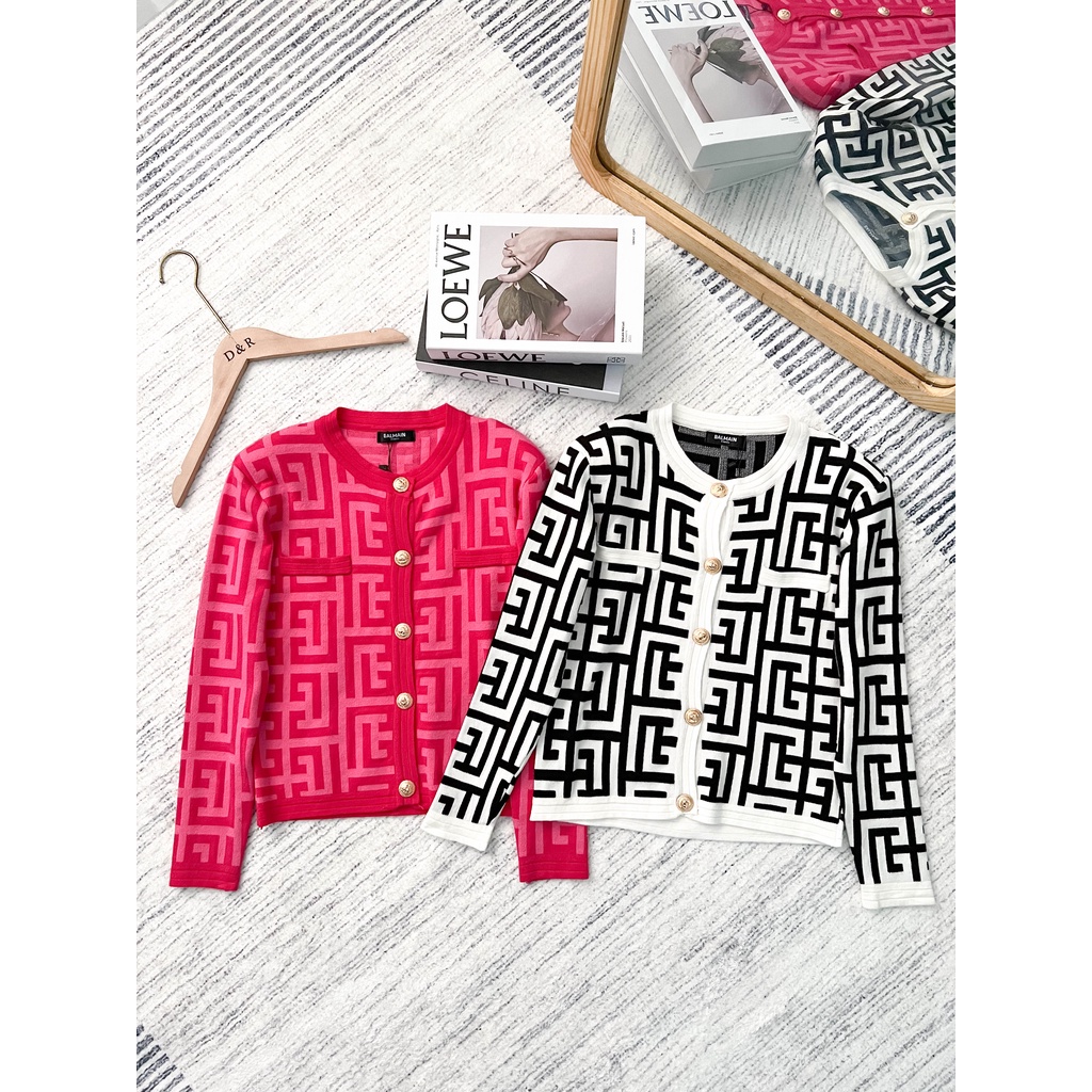 Áo khoác len Cardigan FF Quảng Châu cao cấp D&R Fashion L026