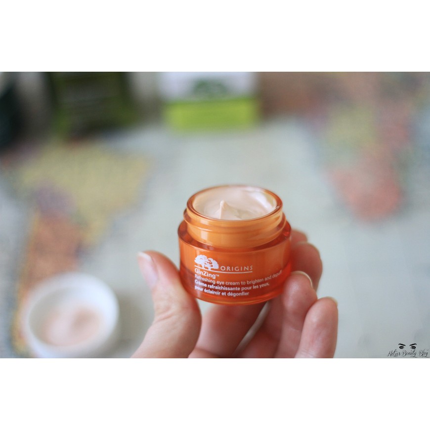 [Meoheo] Kem mắt giảm quầng thâm GinZing Refreshing Eye Cream to Brighten and Depuff Origins | BigBuy360 - bigbuy360.vn