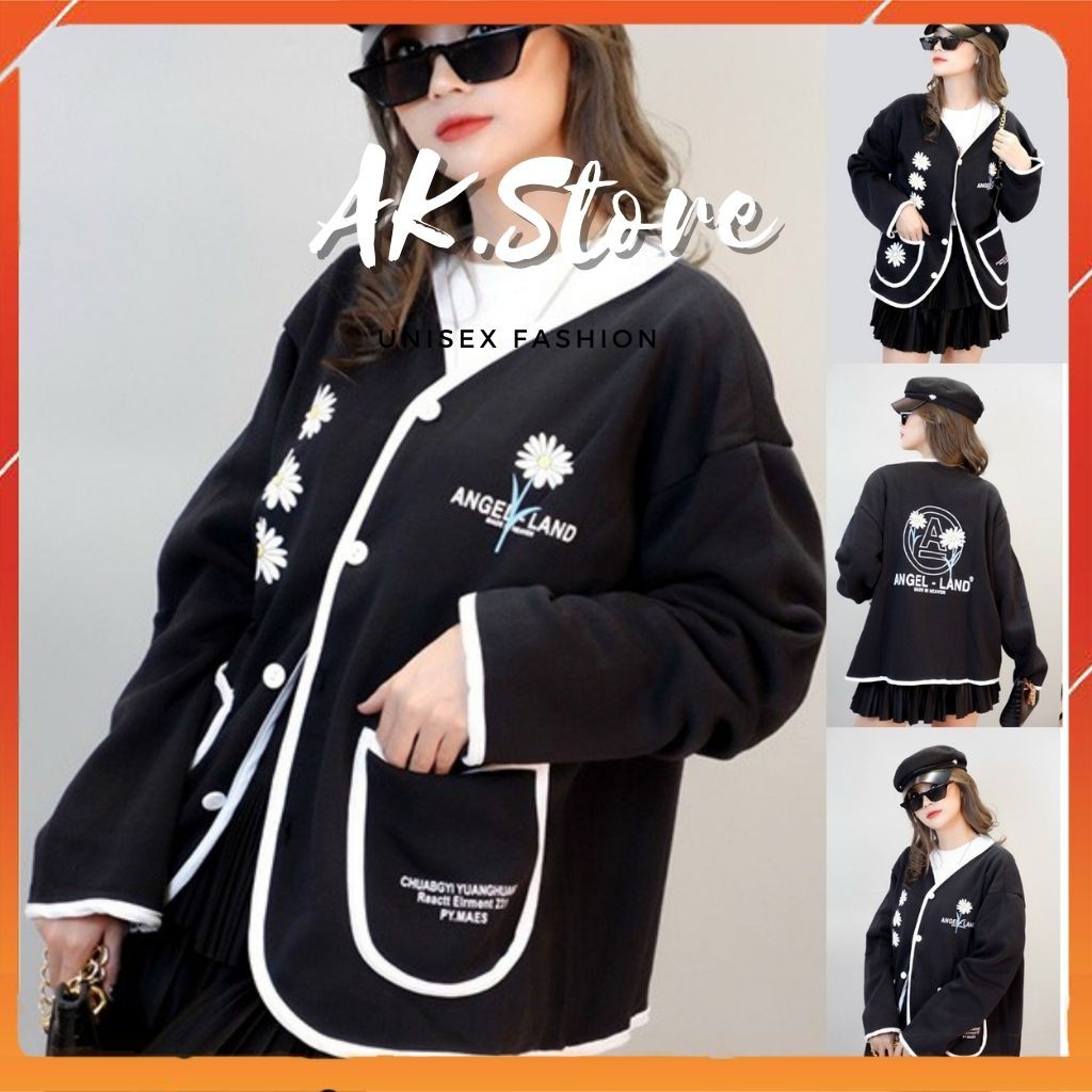[Kèm Quà] ÁO HOODIE - ÁO KHOÁC NỈ NGOẠI ANGELLAND 1 Màu Siêu Hot (Ảnh Thật) - AK.STORE