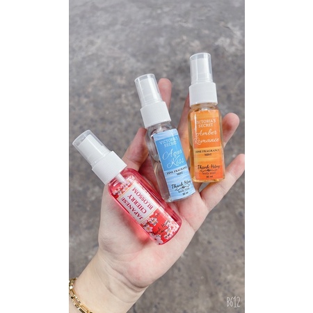 Combo 5 chai body mist 30ml - Mùi ngẫu nhiên không trùng