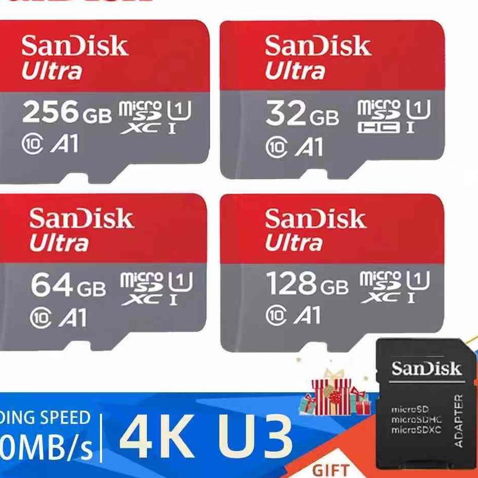 Thẻ Nhớ Microsd 32 / 64 / 128 / 256gb Class 10 100mbps | BigBuy360 - bigbuy360.vn