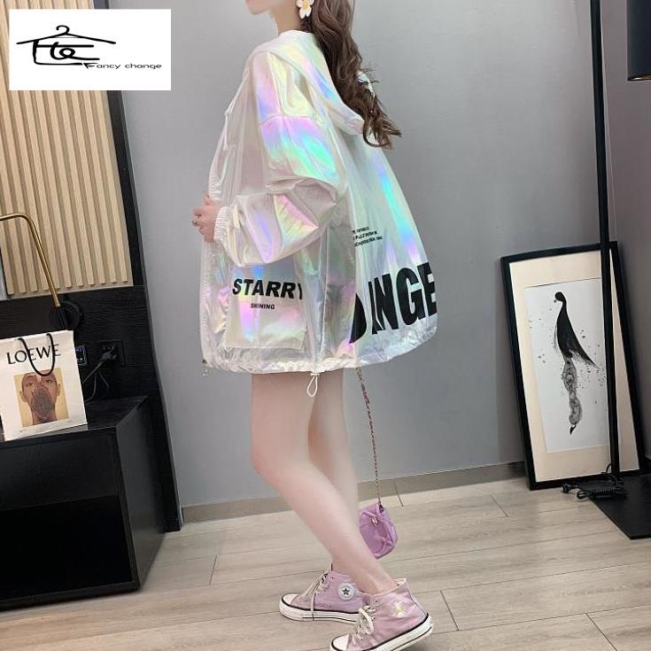 Áo Khoác Chống Nắng Tay Dài Dáng Rộng Thoáng Khí Thời Trang Mùa Hè Hàng Mới Dành Cho Bạn Nữ 2022