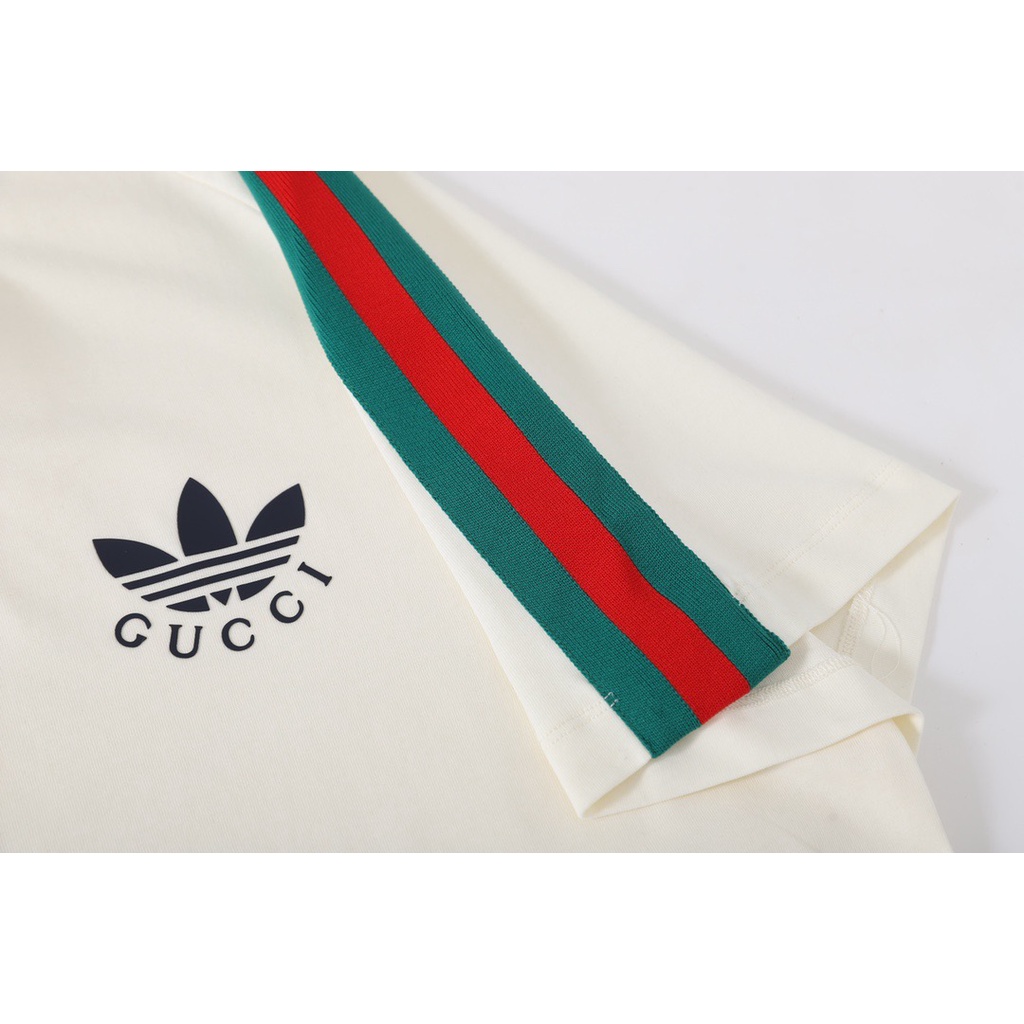 Áo Thun Sweater Gucci X Adidas 22ss Thiết Kế Sang Trọng Thời Trang Đường Phố Cho Nam Và Nữ