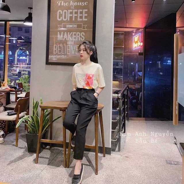 [KÈM HÌNH+VIDEO THẬT] Áo thun dáng rộng thời trang