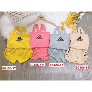 Sét 4 bộ áo dây bé gái