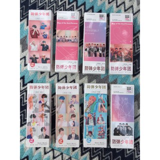 (nhiều mẫu) Hộp 36 bookmark BTS Persona, Answer, Love yourself