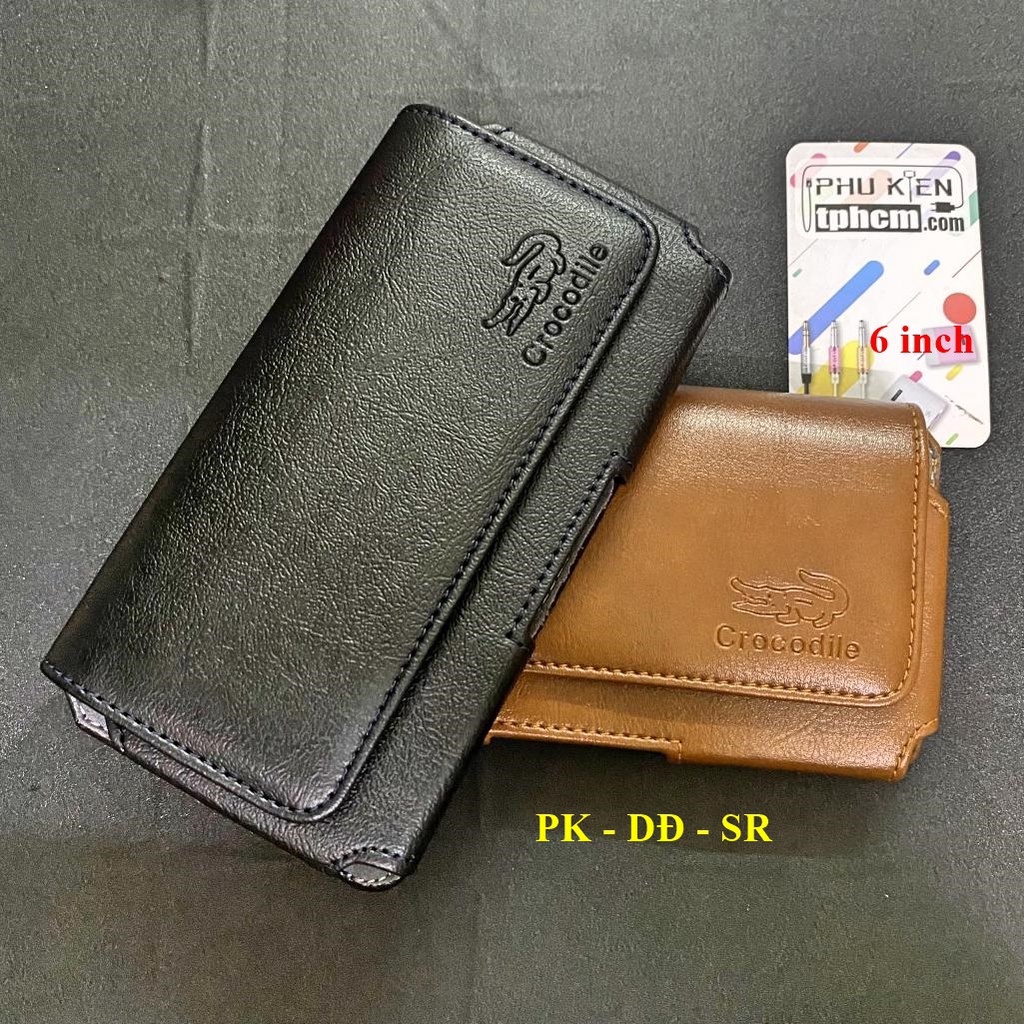 Bao Da Điện Thoại Đeo Thắt Lưng Mẫu Ngang Hàng Siêu Đẹp Cho Tất Cả Các Dòng Điện Thoại - Siêu Rẻ