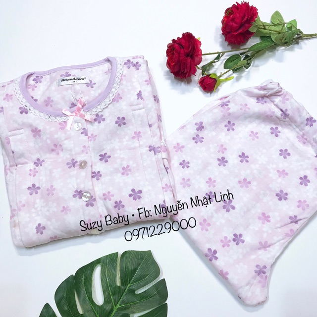Bộ mẹ sau sinh trần bông