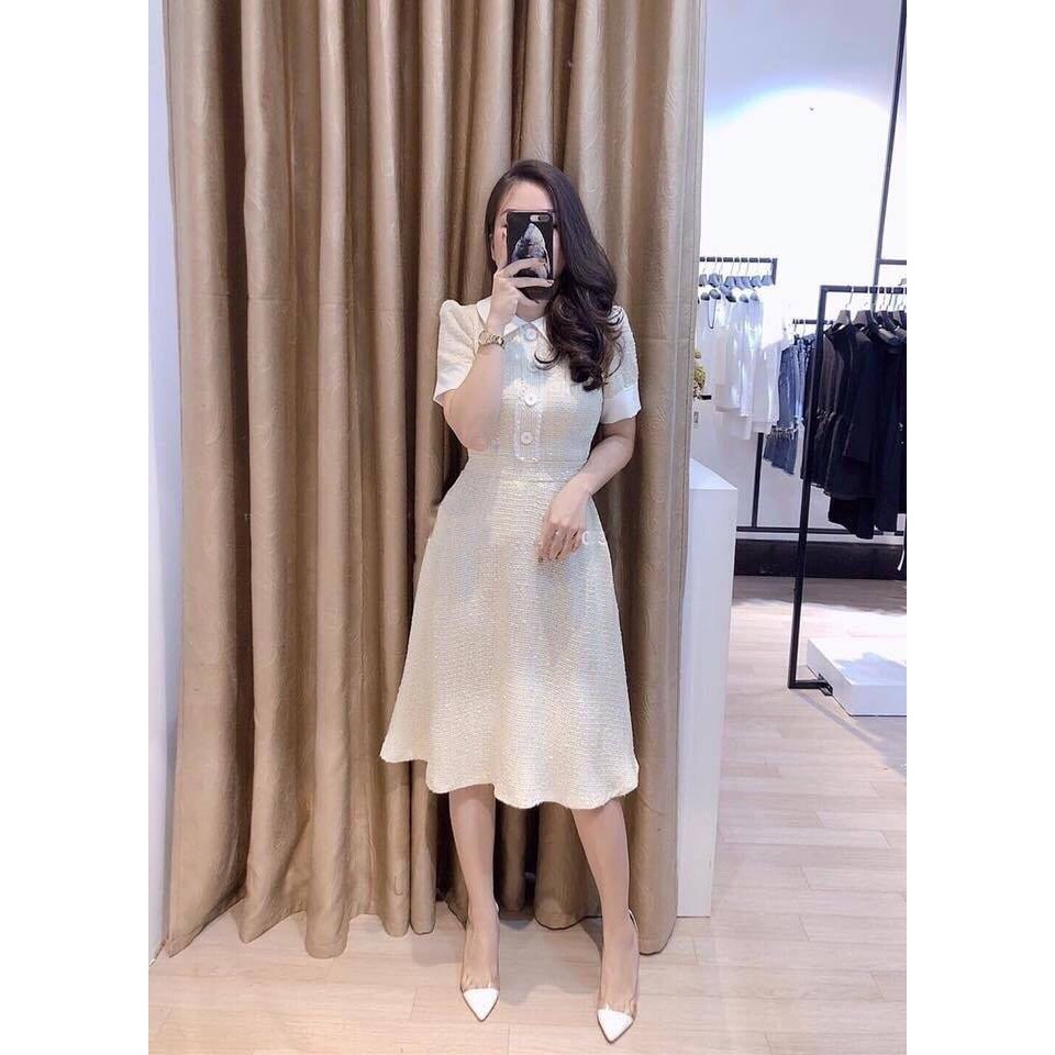 ĐẦM DẠ TWEED Giá: 200k
