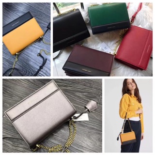 Túi chữ C da sần size 20