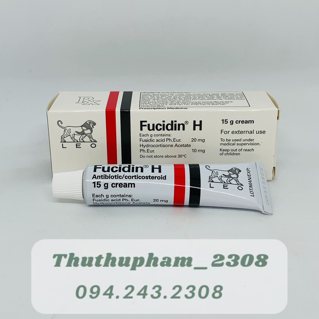 Kem bôi Fucidin H / Fucidin 15g