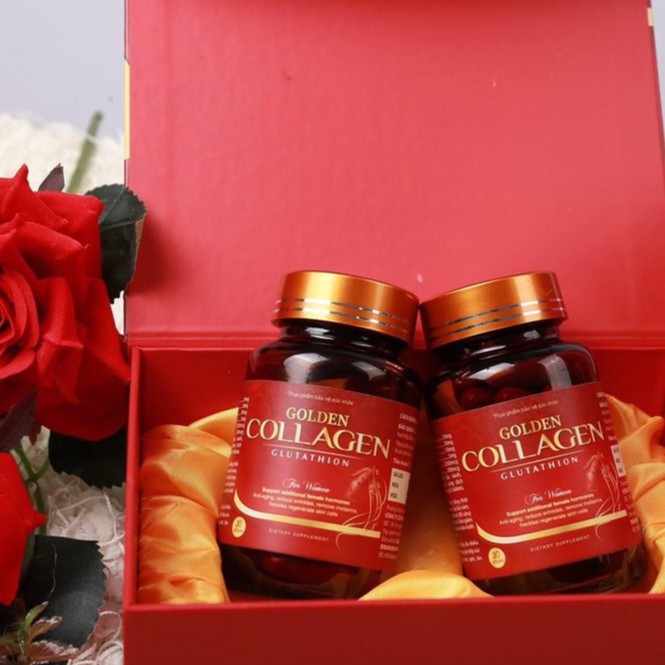 [CHÍNH HÃNG] Golden Collagen - Hỗ trợ làm giảm nám, tàn nhang
