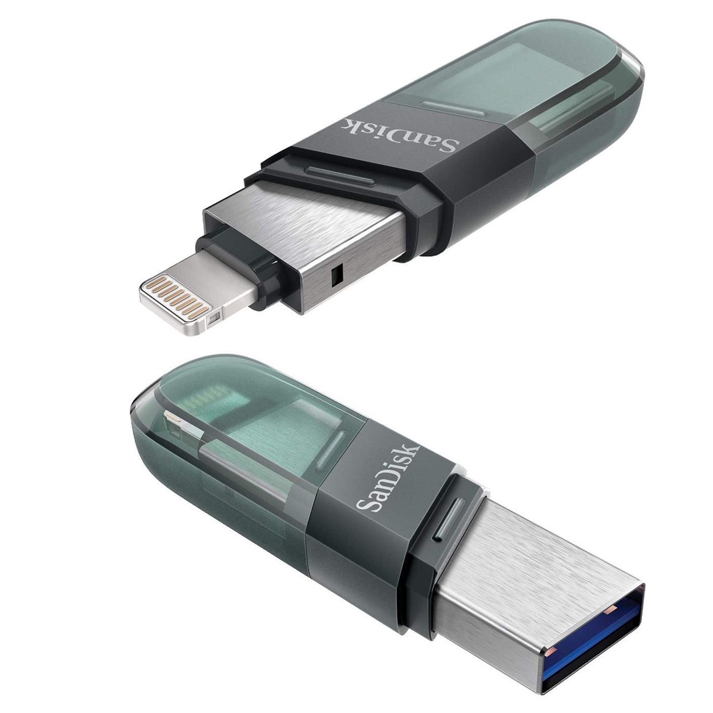 Usb 32/ 64G/ 128G/ 256GB kiêm OTG Lightning SanDisk Expand Flip SDIX90N