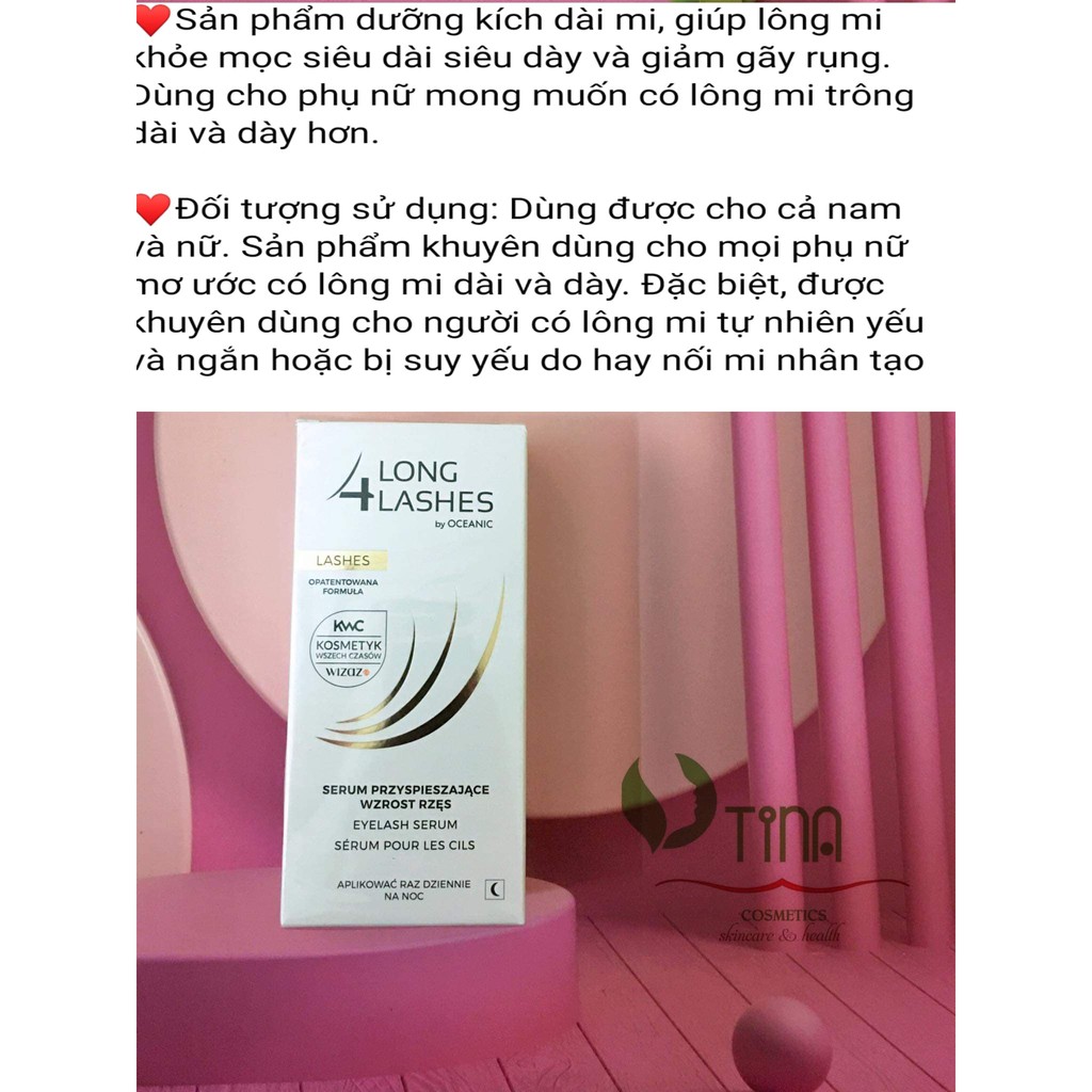 serum kích dài mi mọc mi LONG4LASHES EYELASH