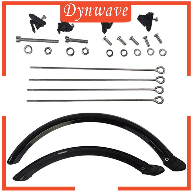 Tấm Chắn Bùn Xe Đạp Chữ V Linh Hoạt Màu Trơn 14 ''