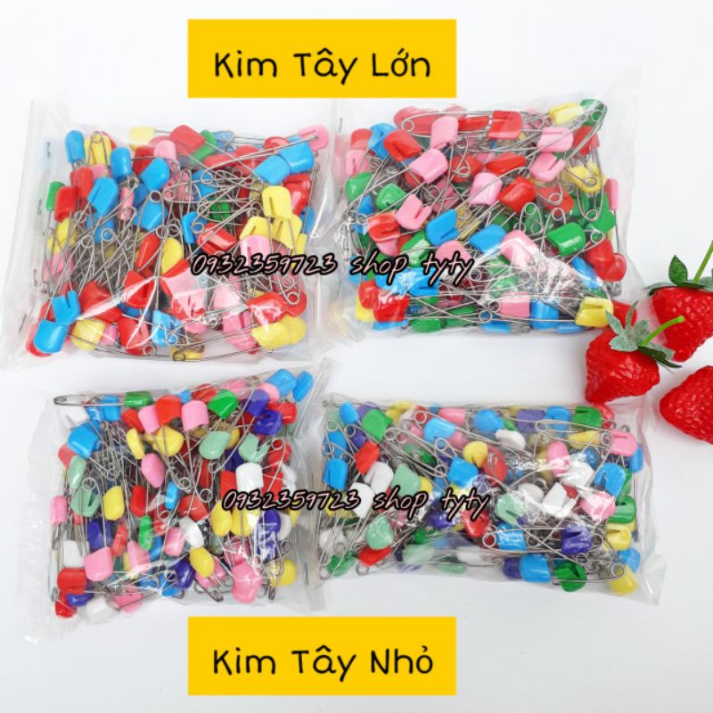 Bịch Kim tây 144 cây đầu mũ Xem Rõ Ở Mô Tả