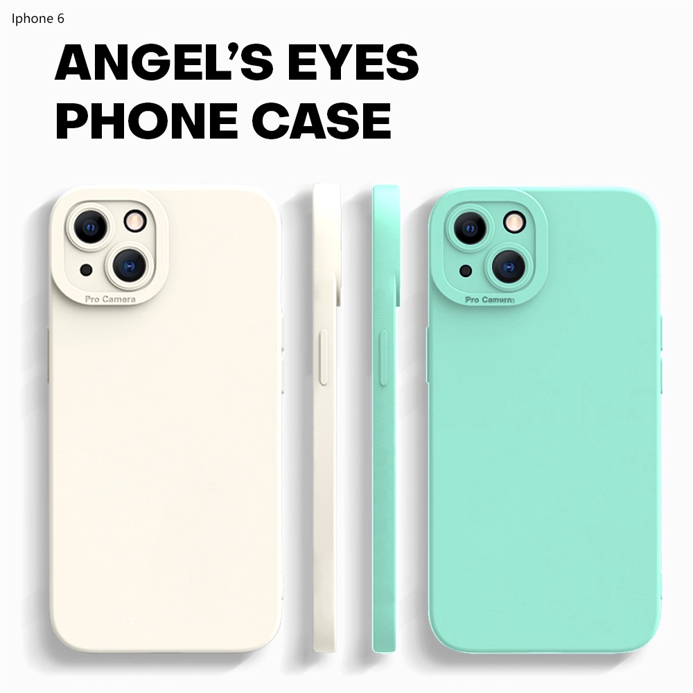 iPhone 6 6S 7 8 SE Plus 2020 2022 Cho Ốp lưng điện thoại In Hình Simple Solid Color Thicken