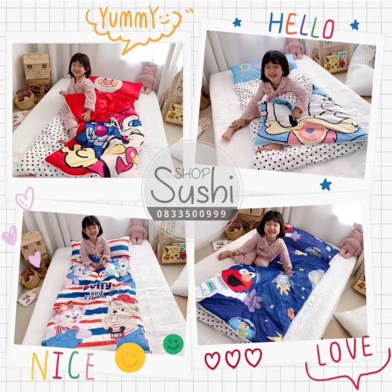 Túi ngủ trẻ em cao cấp