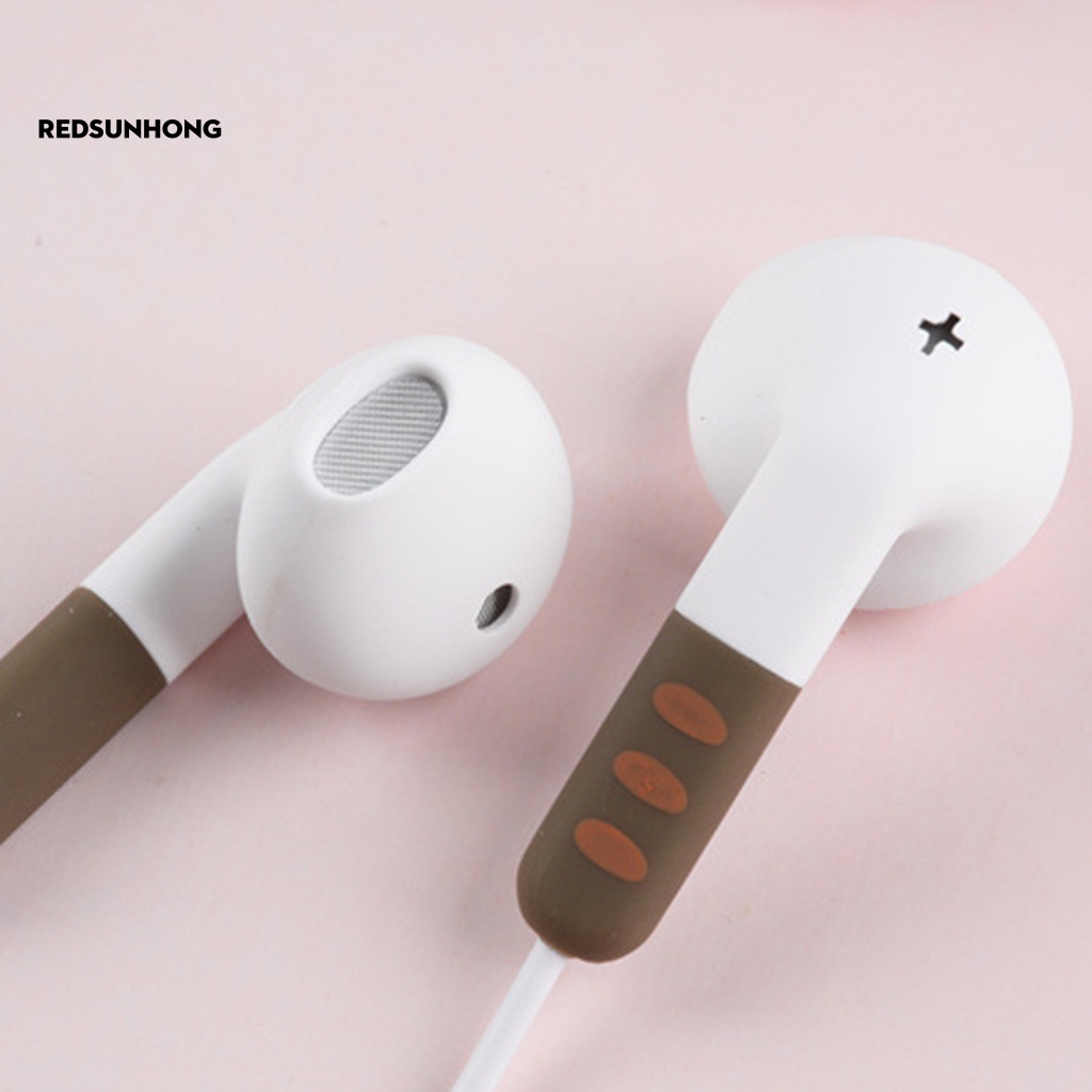 Tai Nghe Nhét Tai 3.5mm Hình Mèo Hoạt Hình Có Dây Siêu Nhẹ