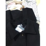 Áo Dạ Cao Cấp Dáng Dài Hai Màu Trắng Kem Đen