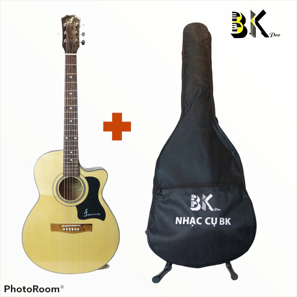 Đàn Guitar acoustic ba đờn T70 chính hãng - chiết khấu cao - tặng Full phụ kiện