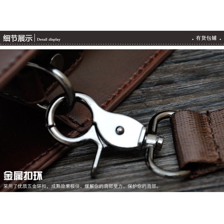 Túi xách nam, túi đeo vai nam da -Miumin01 | BigBuy360 - bigbuy360.vn