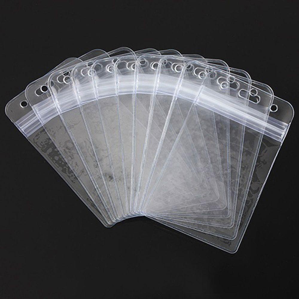 LILYES Bộ 10 Thẻ ID Bằng Nhựa PVC Trong Suốt Tiện Dụng